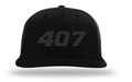 Flexfit Hat Black on Black
