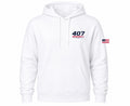 White Cotton Heavyweight Hoodie